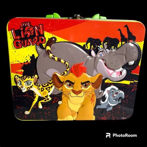 lion guard metal lunch box|The Lion Guard Disney Lion king Metal Lunch Box .